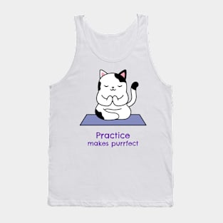 Practice makes purrfect Tank Top